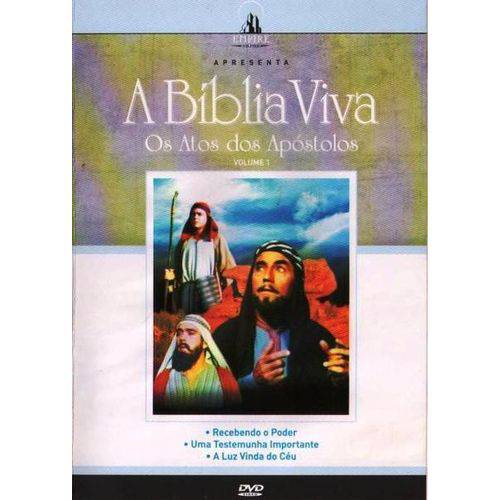 Dvd a Bíblia Viva - os Atos dos Apostolos - Volume 1