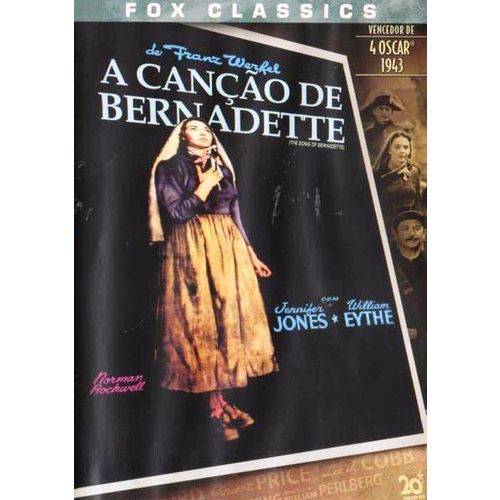 Dvd a Canção de Bernadette