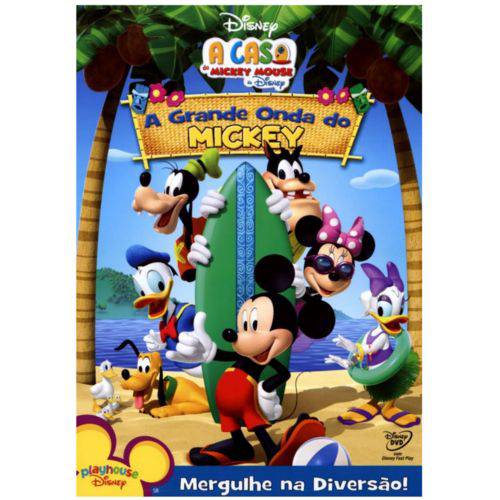 Dvd - a Casa do Mickey Mouse: a Grande Onda do Mickey