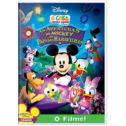 DVD a Casa do Mickey Mouse: as Aventuras do Mickey no País das Maravilhas