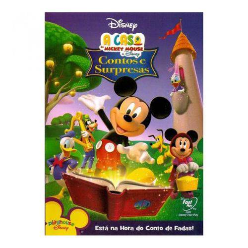 DVD a Casa do Mickey Mouse - Contos e Surpresas
