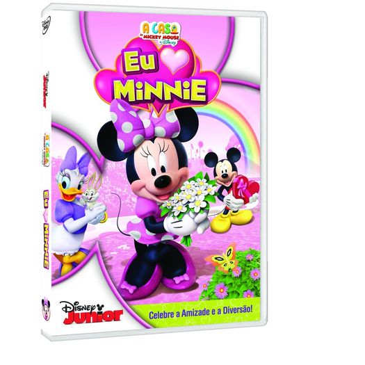 DVD a Casa do Mickey Mouse - eu Amo Minnie