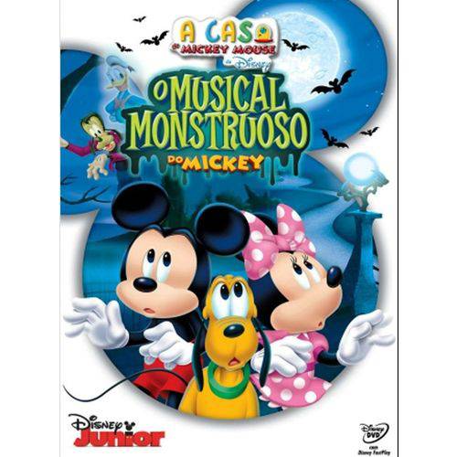 DVD a Casa do Mickey Mouse - o Musical Monstruoso