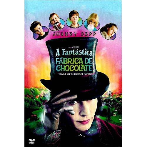 Dvd - a Fantástica Fábrica de Chocolate (2005)