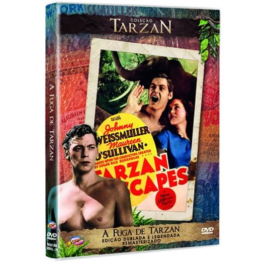DVD a Fuga de Tarzan