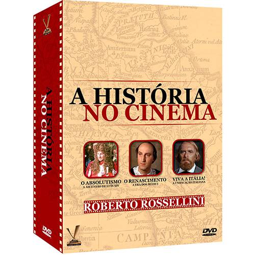 DVD - a História no Cinema (3 Discos)