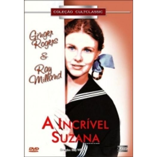 DVD a Incrível Suzana - Ginger Rogers, Ray Milland