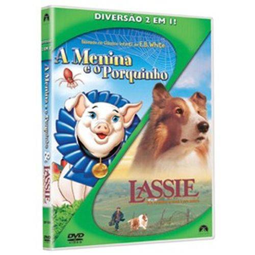 Dvd - a Menina e o Porquinho / Lassie