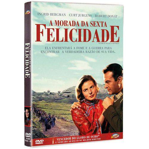 DVD a Morada da Sexta Felicidade - Ingrid Bergman
