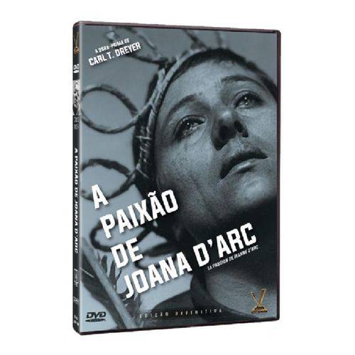 DVD a Paixão de Joana D'Arc - Carl T. Dreyer