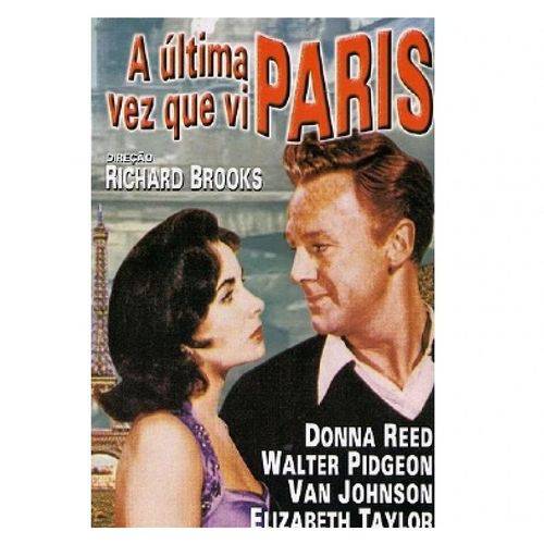 DVD a Última Vez que Vi Paris - Elizabeth Taylor