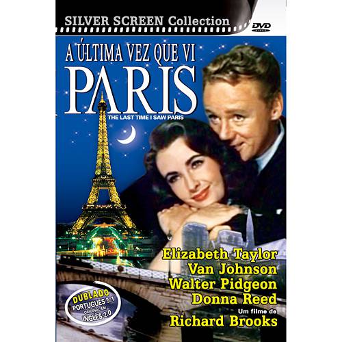 DVD a Última Vez que Vi Paris