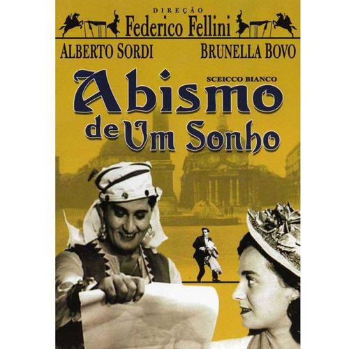 DVD Abismo de um Sonho - Federico Fellinil
