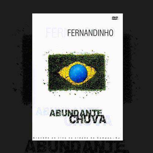 Dvd Abundante Chuva Fernandinho Original