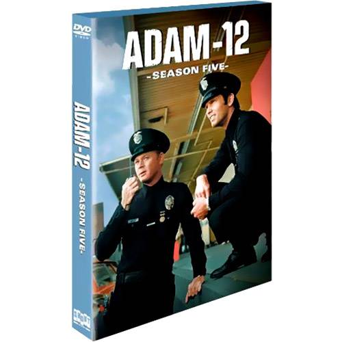 DVD Adam-12: Season Five- Importado - 4 DVDs