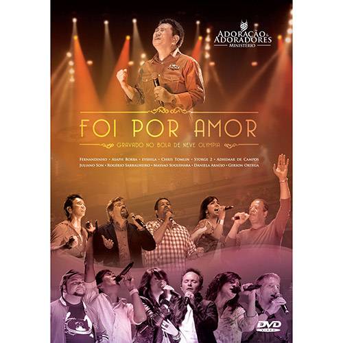 DVD Adoração & Adoradores - Foi por Amor