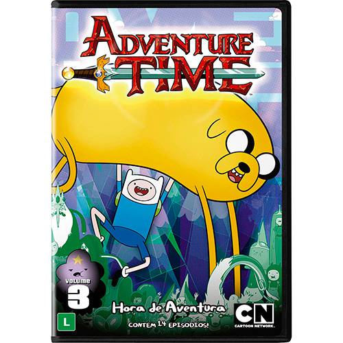 DVD - Adventure Time - Hora de Aventura Volume 3