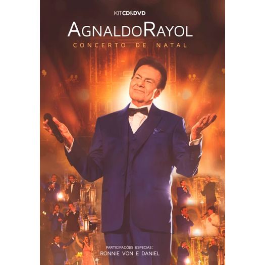 DVD Agnaldo Rayol - Concerto de Natal (DVD + CD)