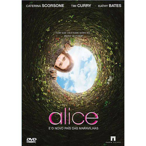 DVD Alice e o Novo País das Maravilhas