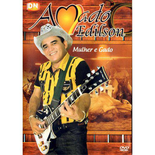 DVD Amado Edilson Mulher e Gado Original