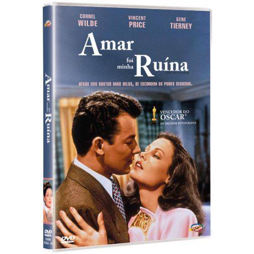 DVD Amar Foi Minha Ruína - Cornel Wilde