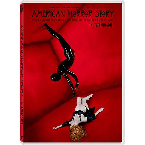 Dvd - American Horror Story - uma História de Horror Americana 1ª Temporada (4 Discos)