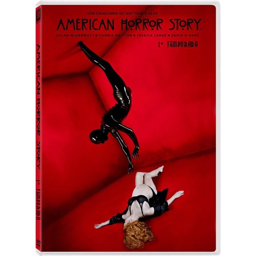 Dvd - American Horror Story - uma História de Horror Americana 1ª Temporada (4 Discos)