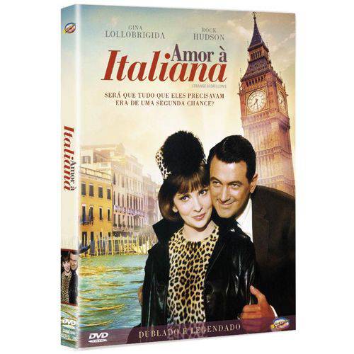 Dvd Amor à Italiana - Gina Lollobrigida