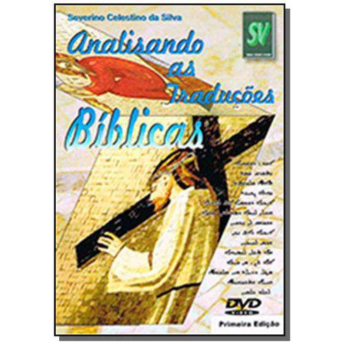 Dvd - Analisando as Traducoes Biblicas