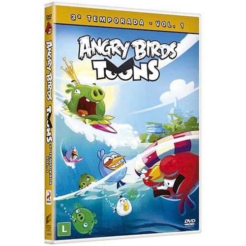 DVD Angry Birds Toons Sesion 3 Volume1