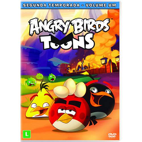 DVD - Angry Birds Toons - 2ª Temporada Vol. 1