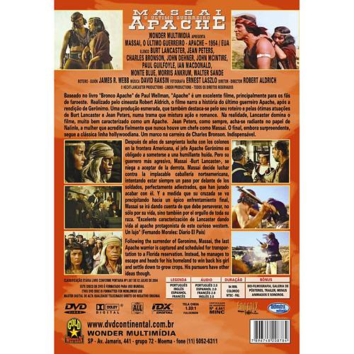 DVD Apache - Massai
