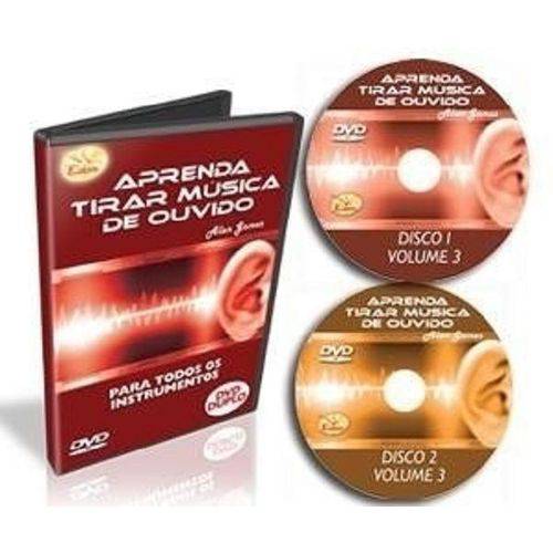 DVD Aprenda a Tirar Música de Ouvido Vol.3 Edon