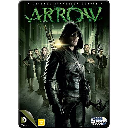 DVD - Arrow - a Segunda Temporada Completa (5 Discos)