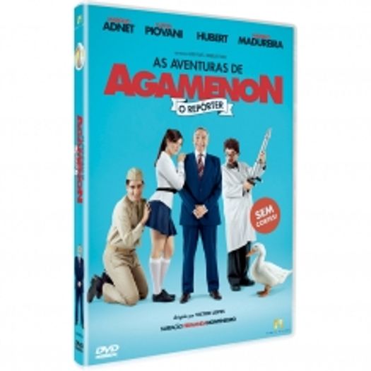 DVD as Aventuras de Agamenon - o Repórter - Marcelo Adnet