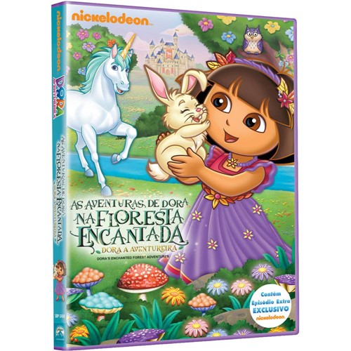 DVD as Aventuras de Dora na Floresta Encantada
