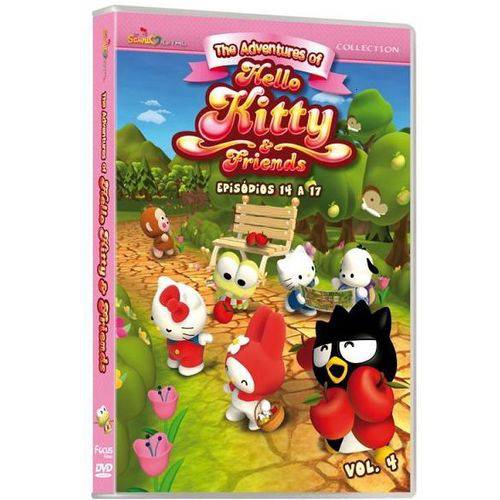 Dvd - as Aventuras de Hello Kitty e Seus Amigos Vol.4