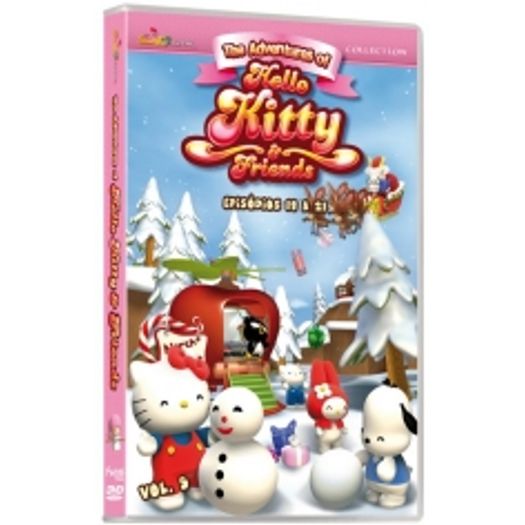DVD as Aventuras de Hello Kitty e Seus Amigos Vol 5