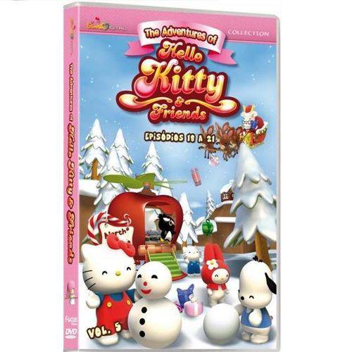 Dvd - as Aventuras de Hello Kitty e Seus Amigos Vol.5