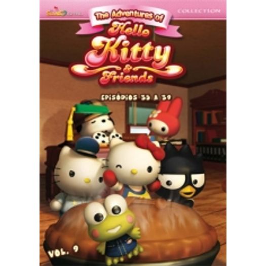 DVD as Aventuras de Hello Kitty e Seus Amigos Vol 9
