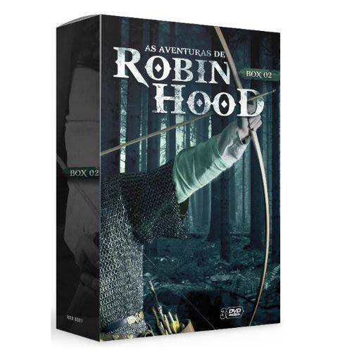 Dvd as Aventuras de Robin Hood - Box 02 (3 Dvds)