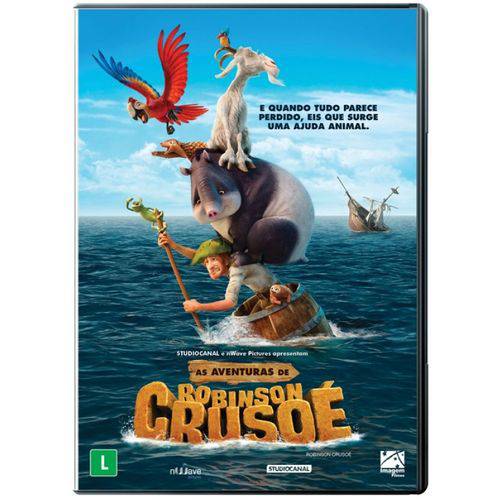 Dvd as Aventuras de Robinson Crusoé