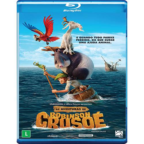 DVD as Aventuras de Robinson Crusoé