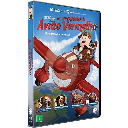 DVD - as Aventuras do Avião Vermelho: um Mundo Inteiro a Ser Explorado