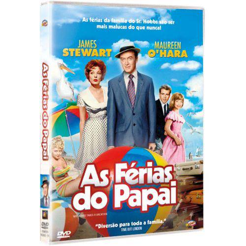 DVD as Férias do Papai - James Stewart