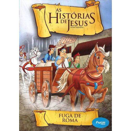 DVD as Histórias de Jesus - Fuga de Roma
