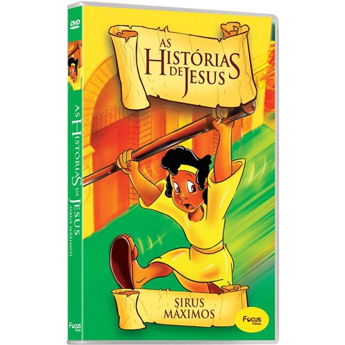 DVD as Histórias de Jesus - Sirus Máximos Vol.8