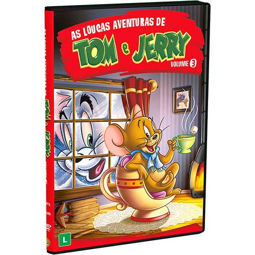 DVD - as Loucas Aventuras de Tom & Jerry - Volume 3