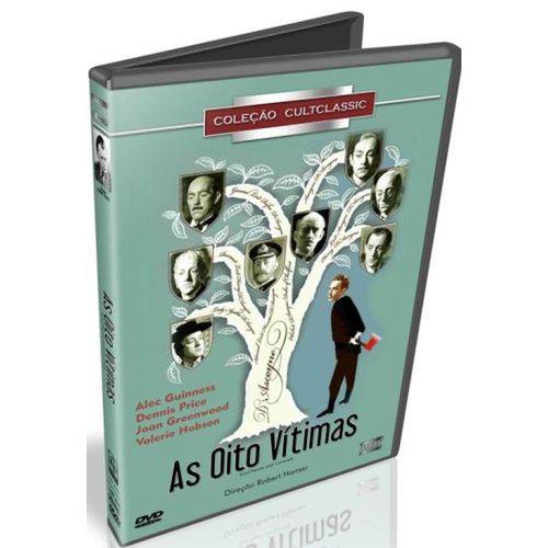 Dvd - as Oito Vítimas - Alec Guinness