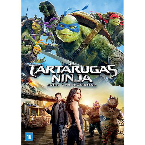 Dvd - as Tartarugas Ninja: Fora das Sombras